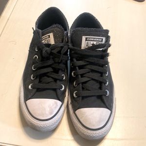Black w/Glitter Converse
